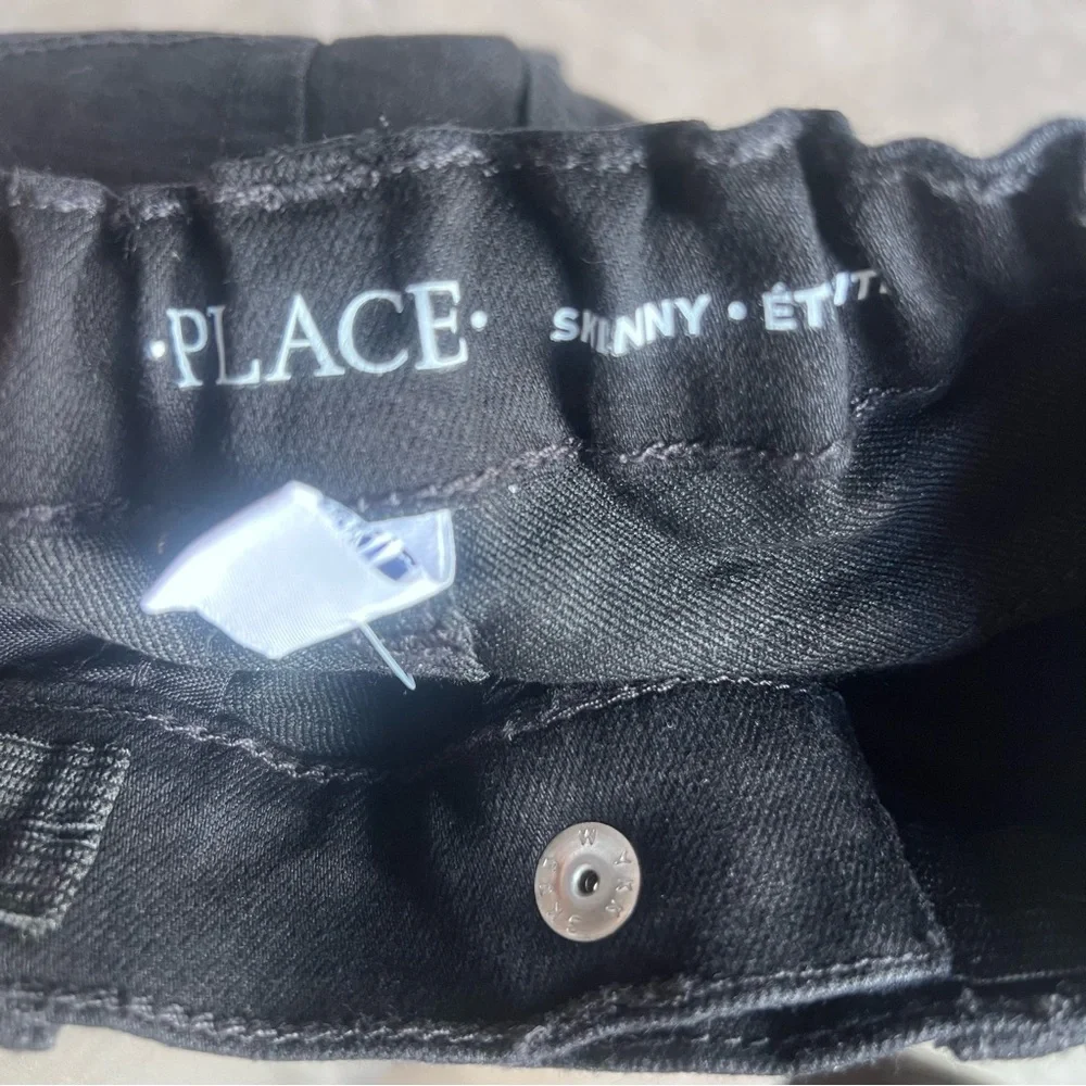NWT Boys Black‎ Skinny Jeans The Children’s Place